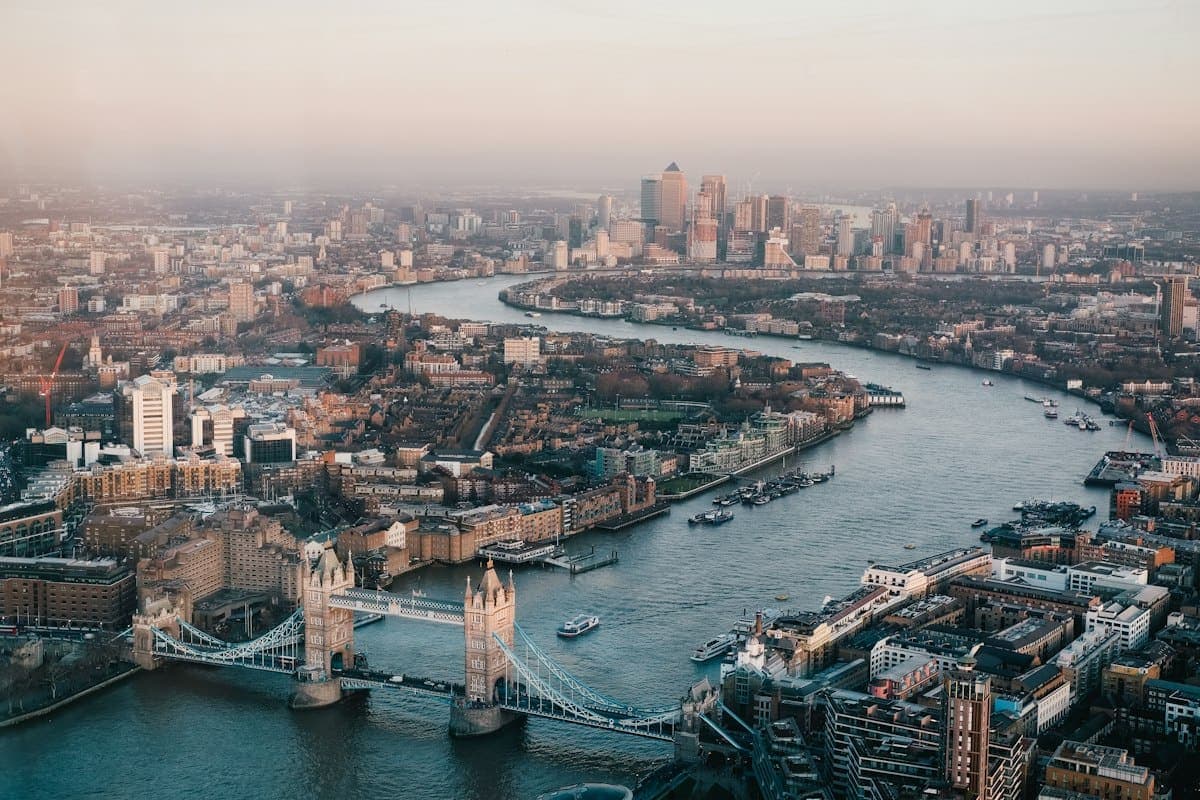 View of London